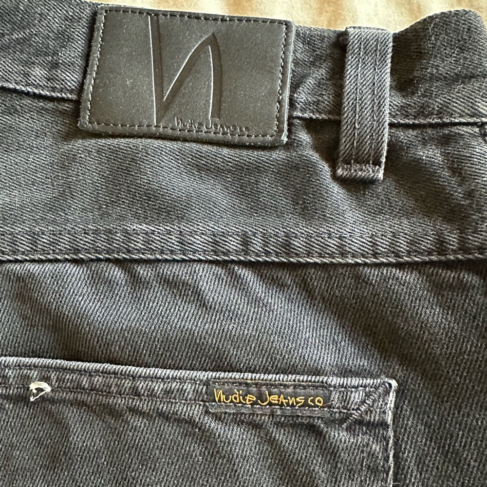Nudie Jeans Dark Gray Denim